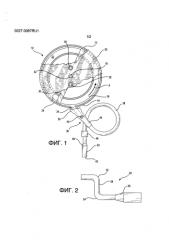 Способ и устройство для минимизации разделения воздуха и суспензии при протекании гипсовой суспензии (патент 2584735)
