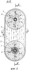 Многодисковая униполярная машина постоянного тока с двумя валами (патент 2478251)