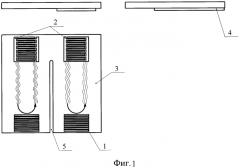 Чувствительный элемент на поверхностных акустических волнах для измерения температуры (патент 2592055)