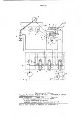 Гидропривод механизма перемещениядеревьев (патент 800440)