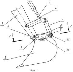 Оборудование гидравлического экскаватора (патент 2365712)