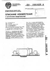 Устройство для контроля процесса транспортировки жидкости в трубопроводах (патент 1041629)