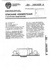 Устройство для контроля процесса транспортировки жидкости в трубопроводах (патент 1041629)