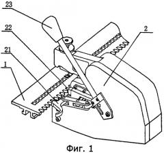 Позиционирующий узел обжимного устройства для стыковки конвейерной ленты (патент 2425266)