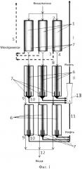 Многокаскадный погружной сепаратор вода-нефть (патент 2610960)