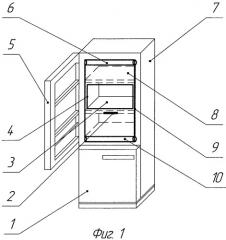 Холодильник бытовой (патент 2402727)