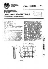 Мозаичный светофильтр для цветной фотопечати чадова (патент 1553947)