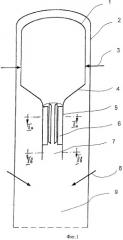 Устройство для получения синтез-газа с реактором-газификатором и примыкающей камерой резкого охлаждения (патент 2482165)