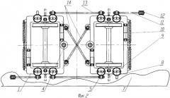 Двухосная тележка подвижной единицы железнодорожного транспорта (патент 2329907)