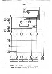 Устройство автоматизированного абонирования мест в зрительных залах (патент 746636)