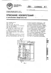 Преобразователь угла поворота вала в код (патент 1349005)