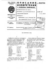 Ферритная сталь (патент 933784)