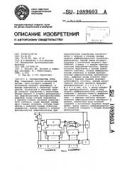 Преобразователь угол-код (патент 1089603)