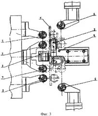 Автомат изготовления из прутка, посредством двусторонней гибки, деталей пространственной формы типа клемм рельсовых скреплений (патент 2412772)
