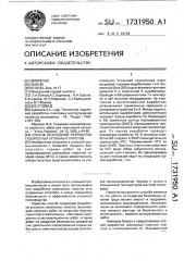 Способ безлюдной разработки газоносных угольных пластов (патент 1731950)