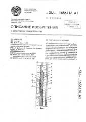 Гидравлический пакер (патент 1656116)