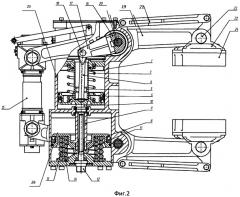 Дисковый тормоз железнодорожного транспортного средства (патент 2537008)