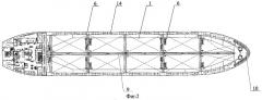 Грузовой танк судна для наливных грузов (патент 2286913)