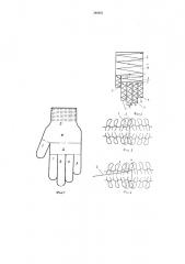 Способ вязания перчатки на плоской перчаточной (патент 398051)