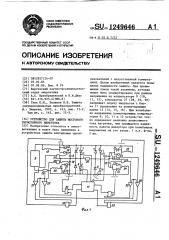 Устройство для защиты мостового тиристорного инвертора (патент 1249646)