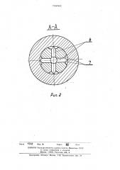 Экструзионная головка для формования изделий из полимерных материалов (патент 729082)