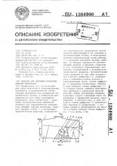 Аппарат для тепловой обработки сыпучих материалов (патент 1384900)