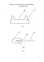 Комплект для очистки жестких газопроницаемых контактных линз (патент 2619248)