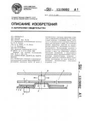 Емкостный делитель напряжения (патент 1319092)