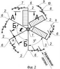 Турбина с вертикальным валом вращения (патент 2326265)