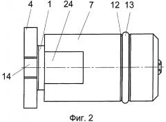 Узел фиксации положения бустера и детонирующего шнура в устройстве передачи детонации (патент 2422627)