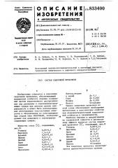 Состав сварочной проволоки (патент 833400)