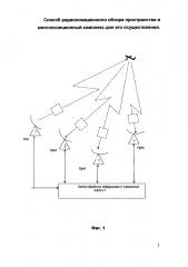 Способ радиолокационного обзора пространства и многопозиционный комплекс для его осуществления (патент 2667485)