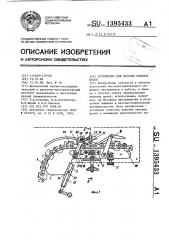 Устройство для заточки пильных цепей (патент 1395433)