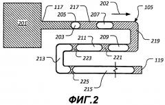 Микрофлюидное устройство и способ измерения термофизических характеристик пластового флюида (патент 2458344) Микрофлюидное устройство и способ измерения термофизических характеристик пластового флюида (патент 2458344)