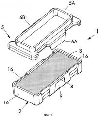 Красящий блок для ручного штампа (патент 2425756)