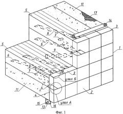 Грунтоармированное сооружение и способ его возведения (патент 2444589)