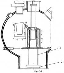 Устройство для получения отливок с направленной и монокристаллической структурой (патент 2492026)
