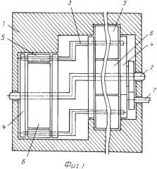 Диско-лопастной двигатель с компрессором (патент 2352787)