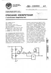 Функциональный преобразователь (патент 1304041)