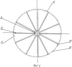 Ротор сегментного ветроэлектрогенератора (патент 2497023)
