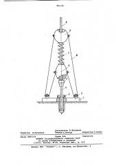 Устройство для динамического зондирования грунта (патент 881194)