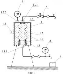 Способ контроля качества конструкции и технологии изготовления гидроаккумулятора (патент 2368549)