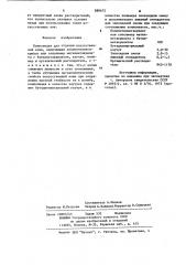 Композиция для отделки искусственной кожи (патент 889672)