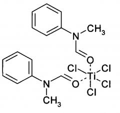 Комплекс тетрахлорида титана с n-метилформанилидом и способ его получения (патент 2646224)