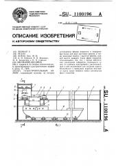 Судостроительный эллинг (патент 1100196)