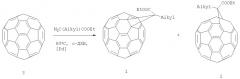 Способ совместного получения 1'-алкил-1'-этилформил-( c60-ih)[5,6]фуллеро[2',3':1,9]циклопропанов и 1'a-алкил-1'a-этилформил-1'a-карба-1'(2')a-гомо(c60-ih)[5,6]фуллеренов (патент 2404154)