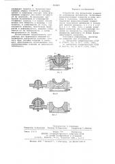 Устройство для формования изделий из полимерных материалов (патент 645847)