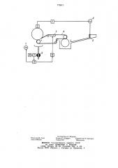 Устройство для регулирования работы асбестоцементной формовочной машины (патент 772871)