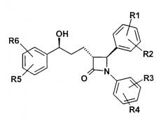 Циклическизамещенные дифенилазетидиноны, применение их для получения лекарственного средства (патент 2315754)