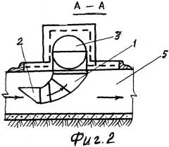 Устройство для забора воды из лотковых каналов с бурным режимом течения (патент 2533568)